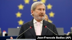 EU Budget Commissioner Johannes Hahn: “The real question indeed is how to finance Ukraine in case -- and it's very likely the case -- that the war is ongoing in the new year."