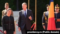 Primirea președintelui Ungariei, Katalin Novák, la Palatul Cotroceni. 7 septembrie 2022