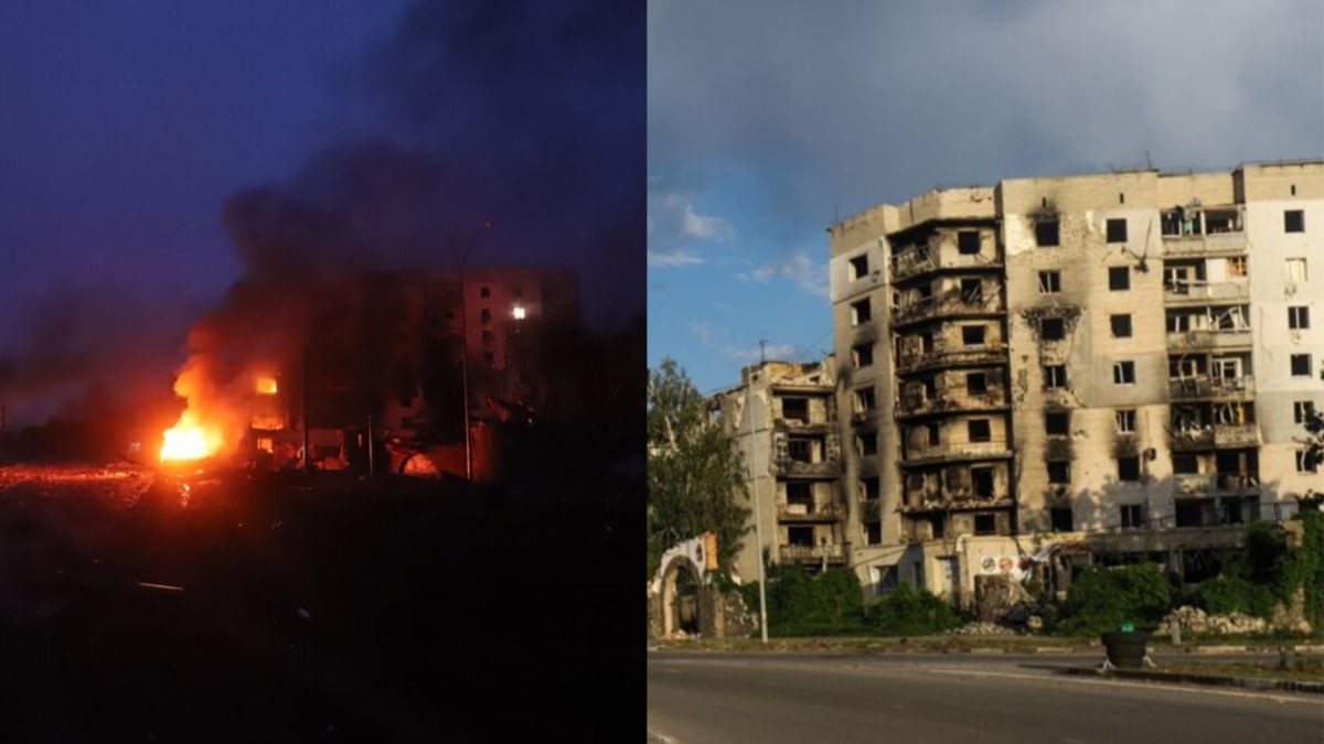 Then And Now: Ukrainian Sites Scarred By War - Vimarsana News
