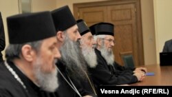 Patriarh Irinej na sastanku kod premijera Srbije 