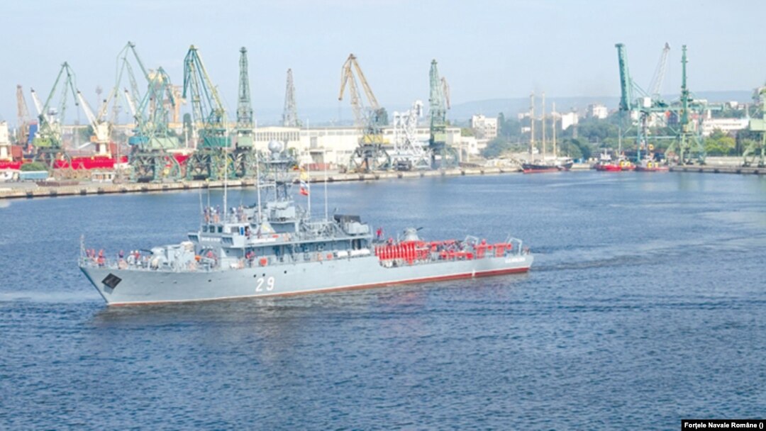 Nava dragor „Locotenent Dimitrie Nicolescu” a fost implicată într-un incident în Marea Neagră, după ce a fost avariată de o mină de război. 