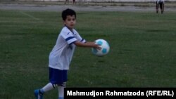 Tajik child from Vose, Tajikistan called himself Messi