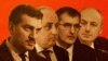 Михаил Кавелашвили, Дмитрий Хундадзе, Созар Субари и Гурам Мачарашвили (коллаж)