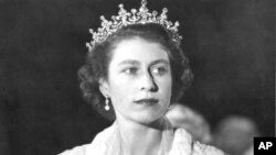 Mbretëresha e Britanisë së Madhe, Elizabeth II. 16 tetor 1951.