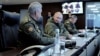 Ruski predsjednik Vladimir Putin i ministar odbrane Sergej Šojgu nadgledaju vojne vježbe 6. septembra 