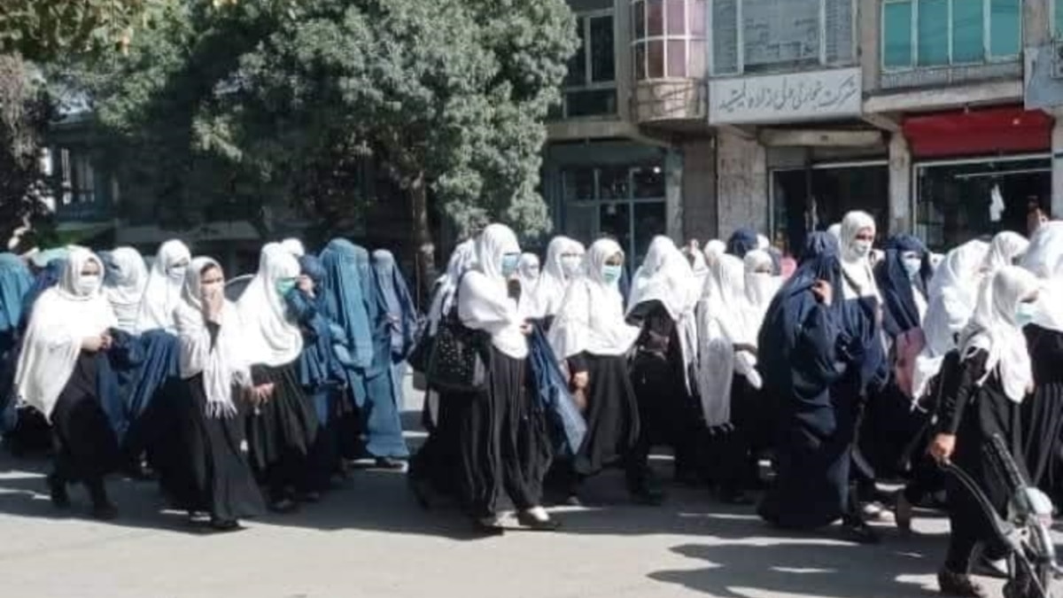 Protesting Afghans Defy Taliban Notion They Don't Want Girls In School - Vimarsana News