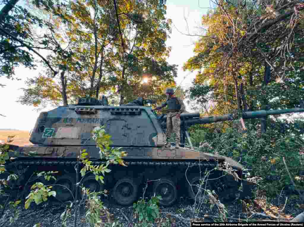 This image of a captured Russian&nbsp;2S19 Msta-S self-propelled howitzer&nbsp;was released on September 12 by the Ukrainian military.&nbsp; The photo is one of scores that have emerged in recent days showing Russian hardware apparently abandoned by the invaders while retreating from swaths of northeastern Ukraine.&nbsp;