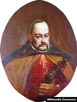 Антон Головатий (1732-1797), козацький кошовий, ініціатор переселення козаків-чорноморців на Кубань, портрет ХІХ століття