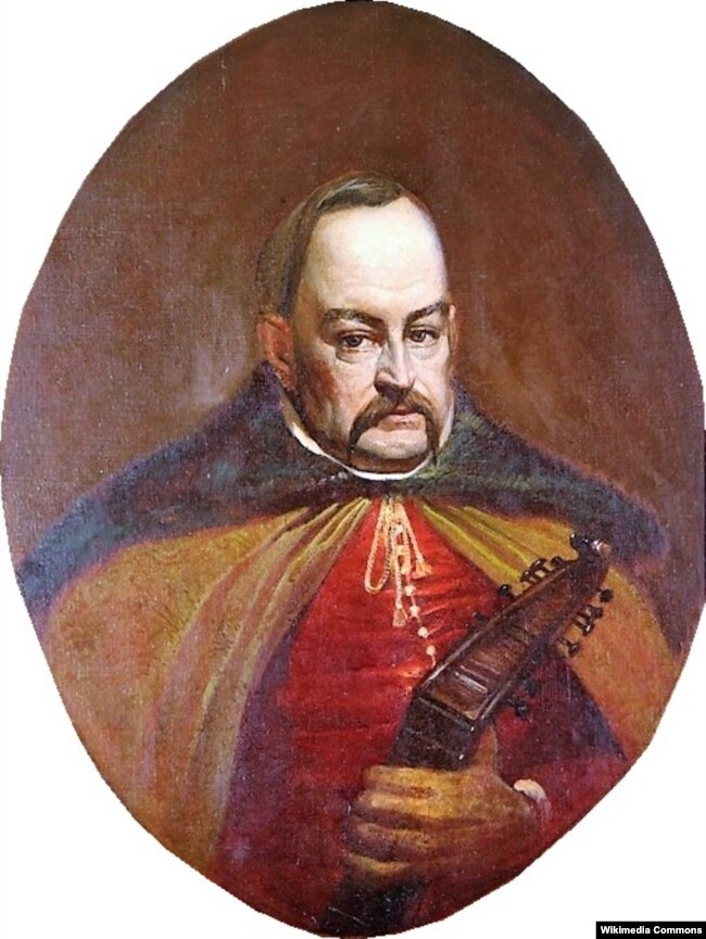 Антон Головатий (1732-1797), козацький кошовий, ініціатор переселення козаків-чорноморців на Кубань, портрет ХІХ століття