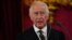 Чарлз Трети говори по време на церемонията по обявяването му за крал в двореца "Сейнт Джеймс" в Лондон.