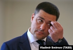 Pskov Governor Mikhail Vedernikov has risen quickly through the political ranks. In August he agreed to supervise the reconstruction of schools in Beryslav, a Russian-controlled district on the Dnieper River in Ukraine's Kherson region.
