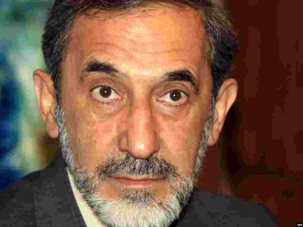 A FAVORITE: Akbar Velayati, 67, is a former foreign minister and Khamenei&#39;s senior adviser on international affairs. Velayati reportedly has the support of many influential figures in the conservative camp. He gave up plans to contest the 2005 presidential vote after former President Akbar Hashemi Rafsanjani announced plans to run. In August, &quot;Entekhab&quot; reported that Velayati had tasked some of his close friends to manage his election campaign. The launch in 2012 of his personal website led to increased speculation about his political ambitions.