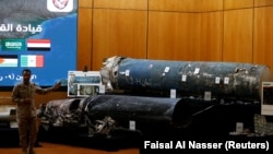 Rachetele prezentate la conferința de presă de la Riad