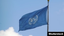 Флаг ООН. Иллюстративное фото. 