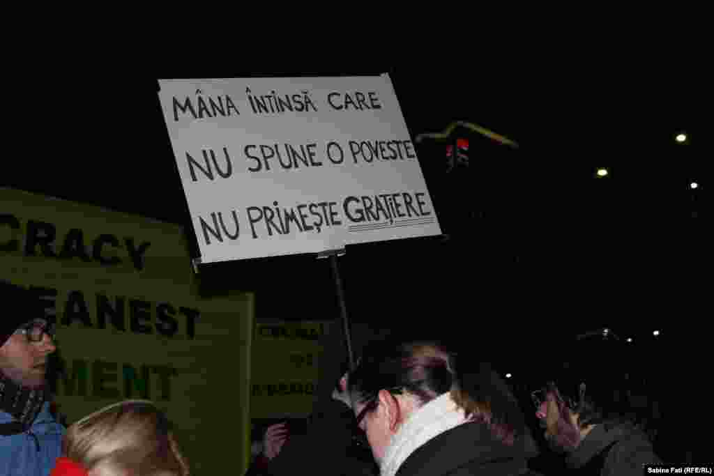 Romania, Bucharest antogovernmental protest