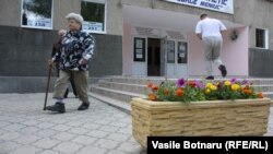Открытие избирательного участка в Кишиневе