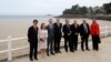 Japan's Foreign Minister Taro Kono, Canada's Foreign Minister Chrystia Freeland, German Foreign Minister Heiko Maas, Britain's Political Director Richard Moore, Italy's Foreign Minister Enzo Moavero Milanesi, U.S. Deputy Secretary of State John Sullivan, 