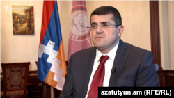 Nagorno-Karabakh --Ara Harutiunian speaks to RFE/RL, Stepanakert, February 21, 2020