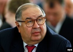 Uzbek-born Russian billionaire Alisher Usmanov (file photo)