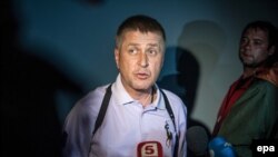 Самопровозглашенный мэр Славянска Вячеслав Пономарев.