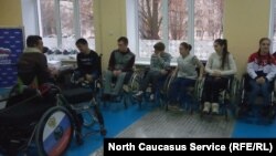 Североосетинские спортсмены-колясочники