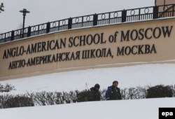 The Anglo-American School of Moscow in Moscow (file photo)