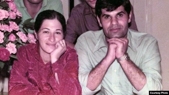 Iran -- Majid Sharif and his wife Mahshid Sharif