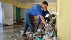 Rescuers are eliminating the consequences of flooding in Novomikhaylovskoye, Krasnodar Krai