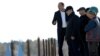  Президент Садыр Жапаров и министр Алымкадыр Бейшеналиев. Комплекс «Алтын Балалык», октябрь 2021 г.