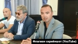 Димитър Спасов (вдясно) е бивш собственик на „Делта гард“. Заради привличането му като обвиняем бяха отнети лицензите на охранителната фирма.
