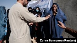 یک موسسه امدادرسانی در افغانستان