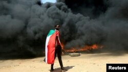 Pamje nga protestat e mbajtura në muajin tetor të vitit të kaluar në Sudan. 