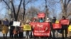 Жануарларды қорғаушылар акциясы. Азаттық архивіндегі фото.