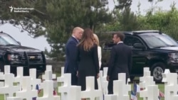 Trump Joins Macron At D-Day Commemoration In Normandy