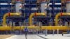 A worker walks near the Gazprom-operated Slavyanskaya compressor station, the starting point of the Nord Stream 2 offshore natural gas pipeline. (file photo)