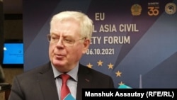 Эймон Гилмор, Специальный представитель Европейского Союза по правам человека. Алматы, 6 октября 2021 г. 