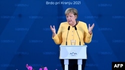 Ангела Меркел. Германиянын канцлери.