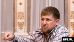 'The wildest violence in the world takes place in the West,' says Chechen leader Ramzan Kadyrov, pictured here at his residence in Gudermes, outside Grozny.