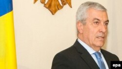 Călin Popescu-Tariceanu la Chișinău în 2014