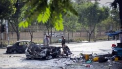 محل رویداد انفجاری امروز در نزدیکی دروازه پوهنتون کابل