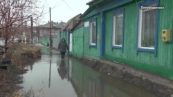 В Петропавловске затапливает дома