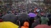Протестиращи в Белград
