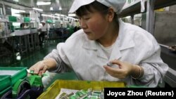 Производство батареек в Китае