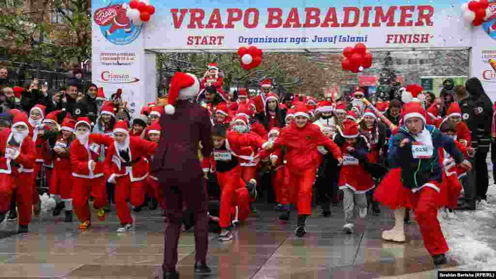 Linja e Nisjes dhe Përfundimit në vrapimin e Babadimërit.