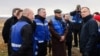 Armenia - Polish President Andrzej Duda (right) talks to EU monitors on Armenia's border with Azerbaijan, November 27, 2024. (Photo by the Chancellery of the President of Poland)