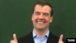 Президент России Дмитрий Медведев