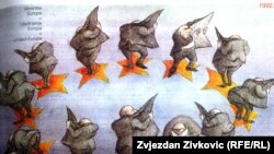 Karikatura u BiH i Srbiji