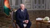 Александр Лукашенко по время интервью ВВС. 20 ноября 2021 года