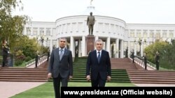 Shavkat Mirziyoyev Turkmaniston prezidenti Gurbanguli Berdimuhamedov bilan, Toshkent - 4 -oktabr, 2021