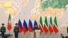 На инаугурации Кадырова заметили карту России с украинским Крымом и японским Сахалином